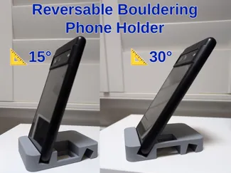 Dual-Angle Bouldering Phone Holder| 15° & 30°