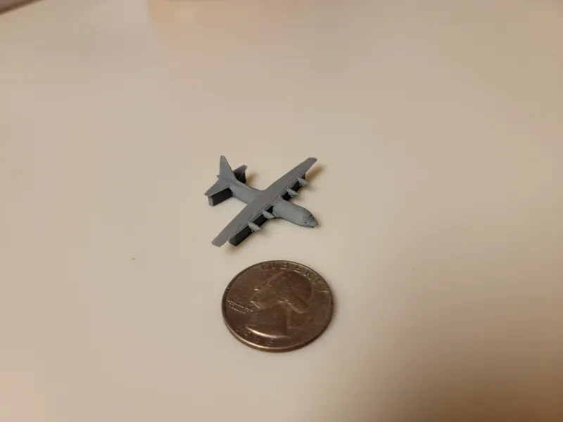 Table Top Game Piece C130 Hercules