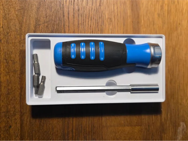 Gridfinity Amazon Basics screwdriver holder