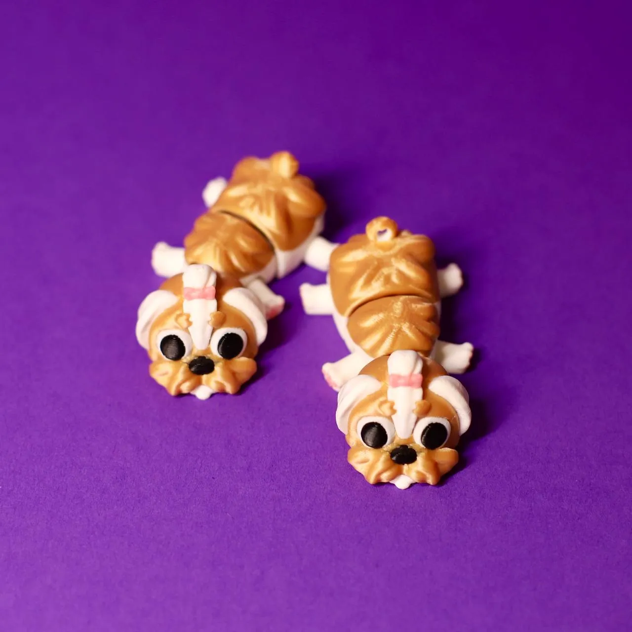 Articulated Shih Tzu - Flexi Dog & Keychain view 4