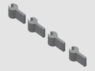 AMS lite wire pipe nameplate