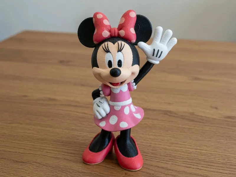 Minnie Mouse Raised Hand Figure | Disney