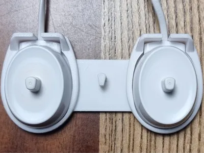 Oral B holder for 2 charging bases + 1 regular