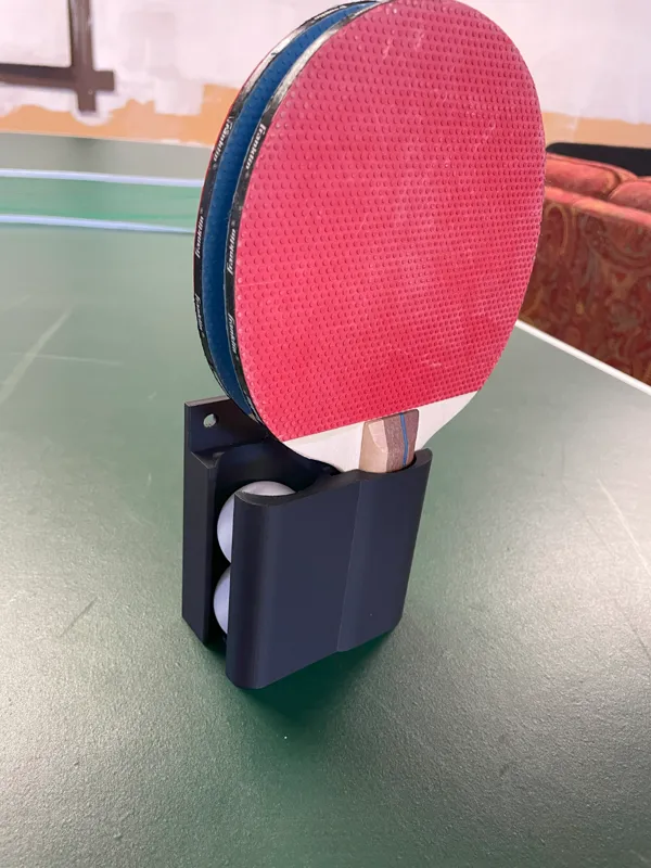 Support mural pour raquette de ping-pong