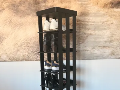Modular Shoe Rack for Bambu Lab H2s, h2d, H2c, A2L