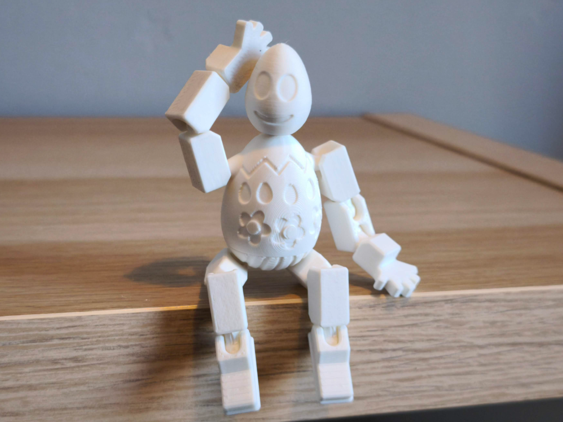 Blank Man: Egg Mode - Articulated Easter Character