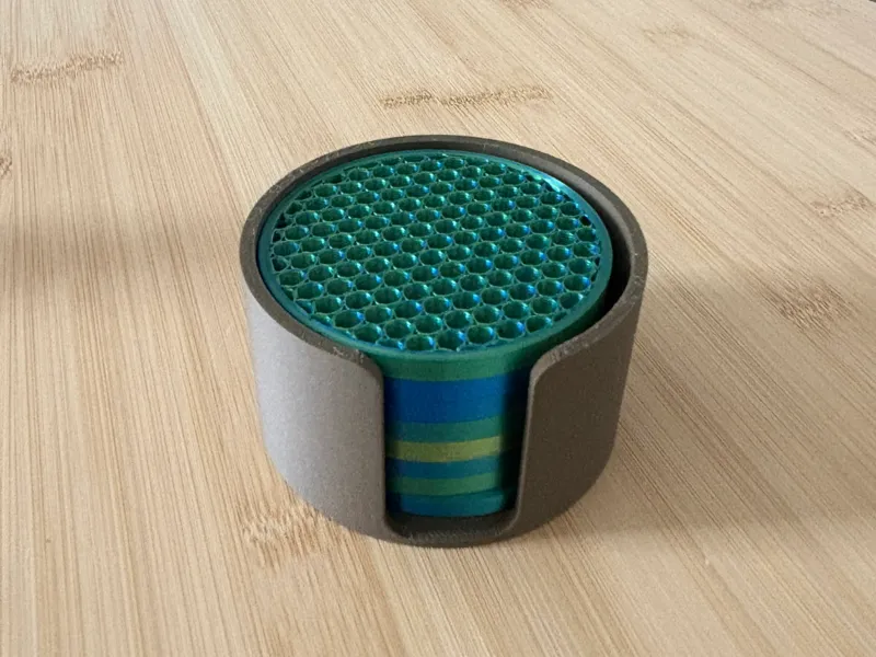 Coasters and storage