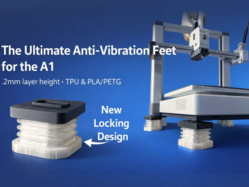 A1 Anti Vibration Feet Ultimate