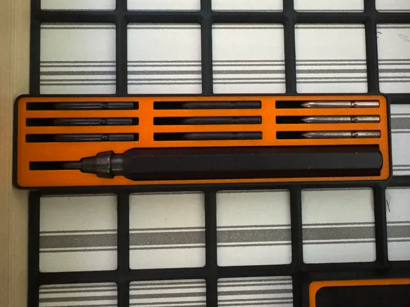 Deburring Tool Gridfinity Organizer