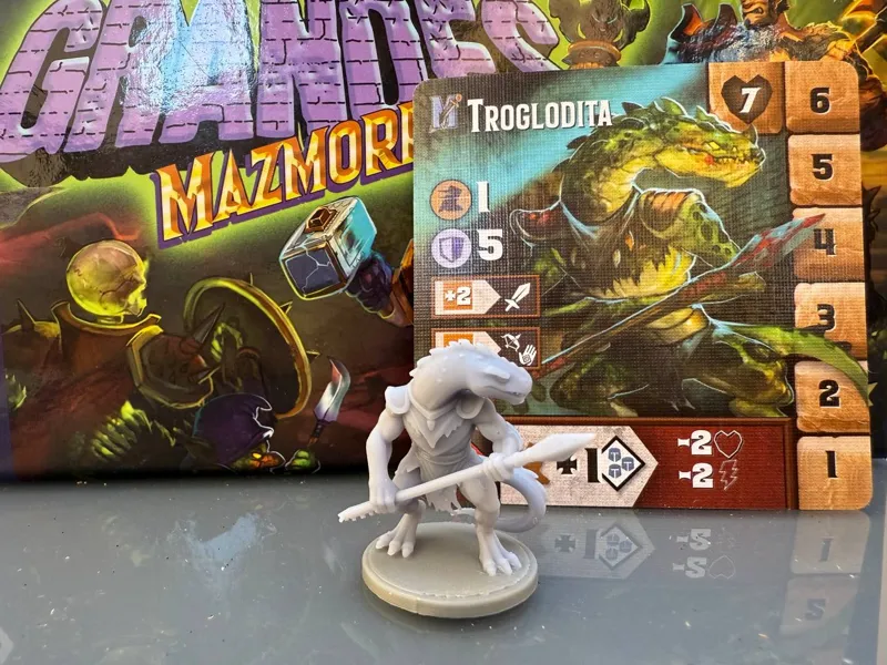 Miniatura Troglodita "Tiny Epic Dungeons"