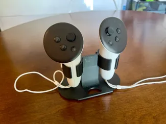 Quest 3 Controller Holder/Stand for travel [remix]