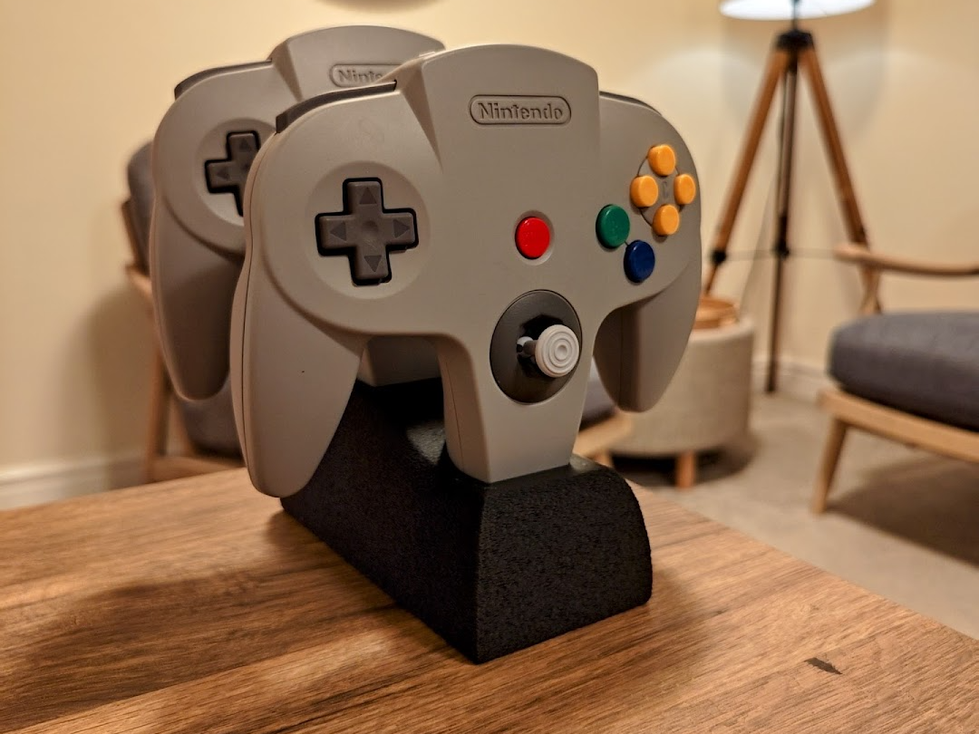 Nintendo 64 N64 Controller Stand - 2 Layouts