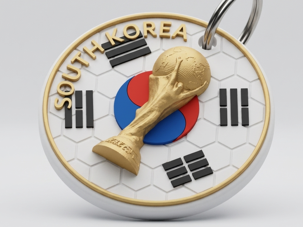 Llavero Corea del Sur Mundial