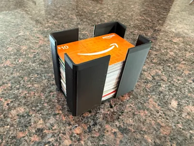 Gift card holder