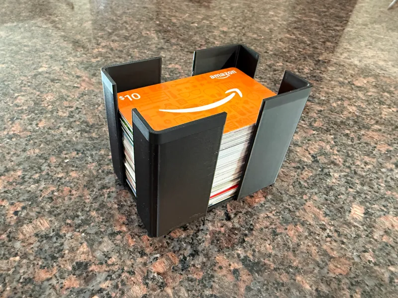 Gift card holder