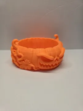 Adorno temático: Demon Pumpkin Candy dish Catch all — vista de referencia 5