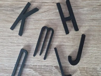 Modern alphabet