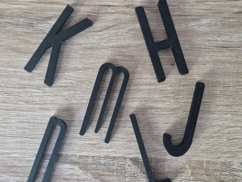 alphabet moderne