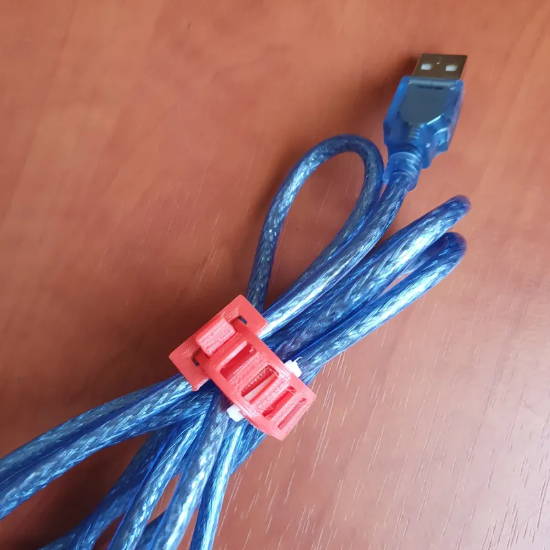 The "Never-Lose" TPU Cable Tie