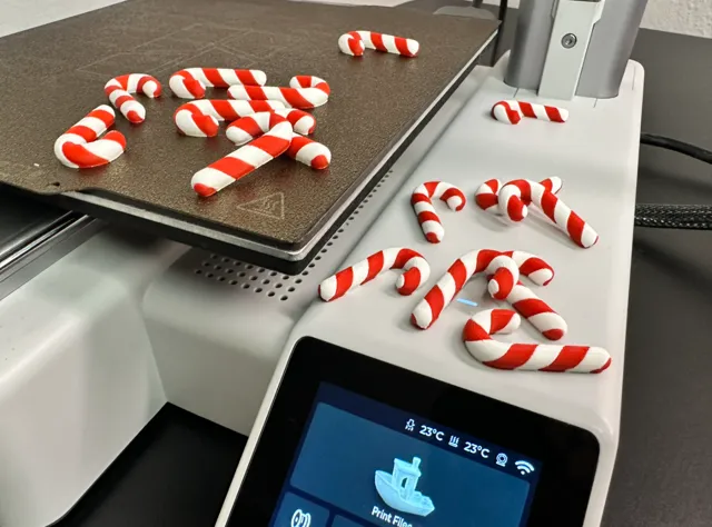 Cute Mini Candy Cane Christmas