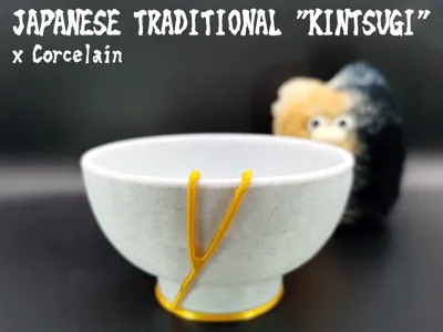 JAPANESE TRADITIONAL "KINTSUGI" x Corcelain