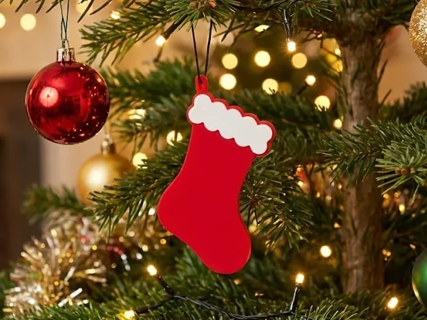 Christmas Stocking Ornament (AMS and NO AMS)