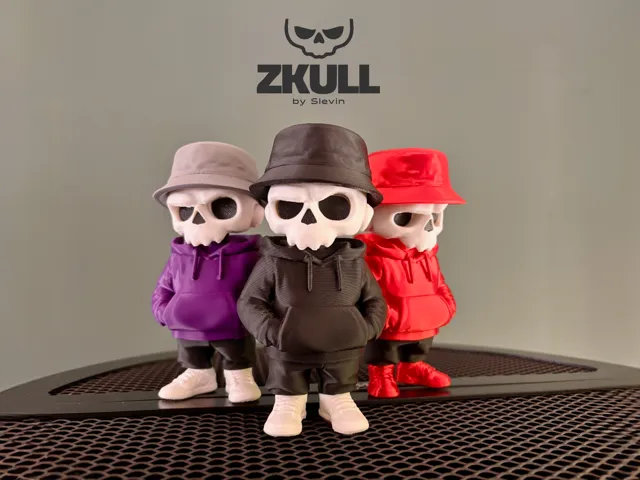 Urban Ghost – Multi-Part Skull Toy (ZKULL)