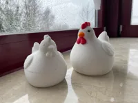 Poule décorative porte-œufs de Pâques — photo 2