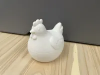 Poule décorative porte-œufs de Pâques — photo 4