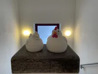 Poule décorative porte-œufs de Pâques — photo 6