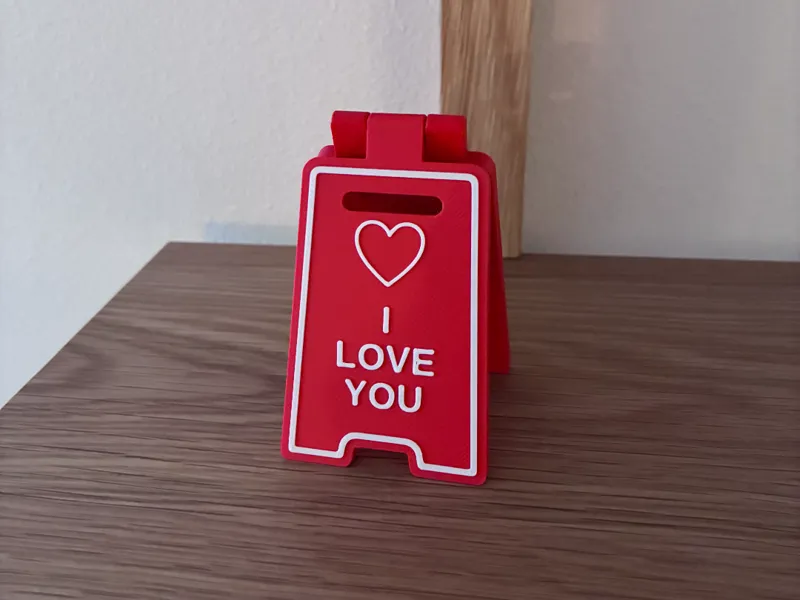 Love Sign – ‘I Love You’ | Print-in-Place Gift