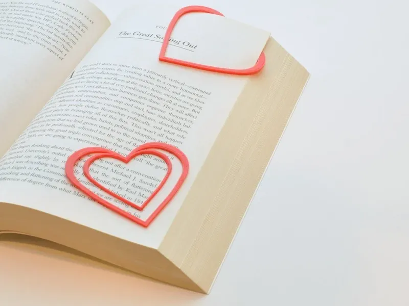 Heart Bookmark