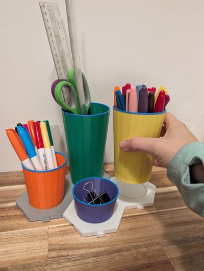 Modular Desk Organizer