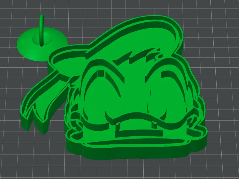 Donald Duck Cookie Mold - Stampo Paperino