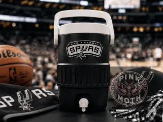 San Antonio Spurs Koozie - Snap in Logo