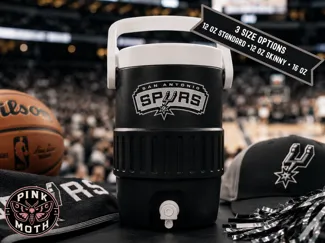 San Antonio Spurs Koozie - Snap in Logo