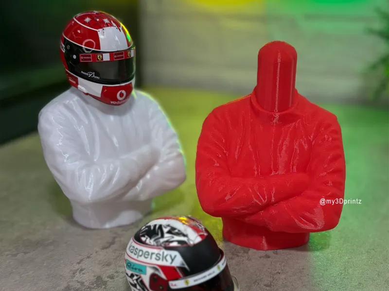 1:5 Scale Formula F1 Helmet Driver Stand