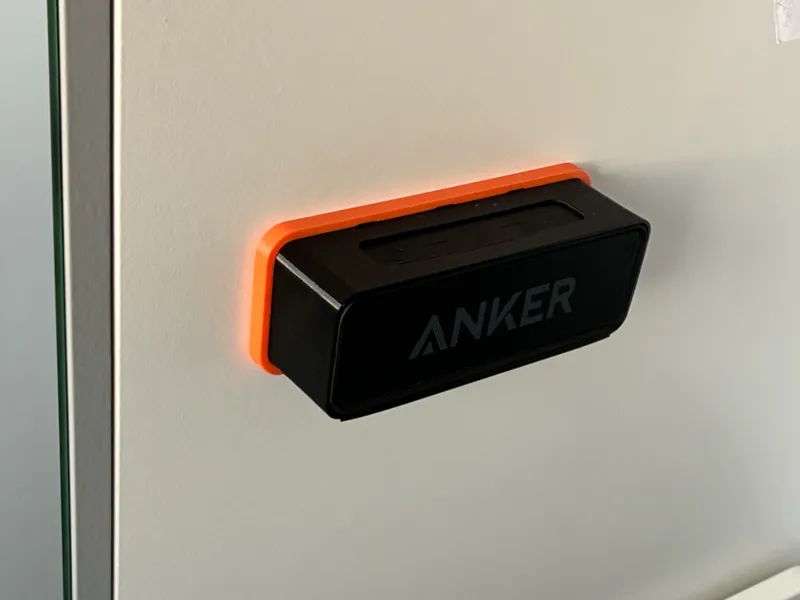 Anker Soundcore case and wall mount (bracket less)