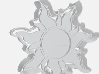 Tangled cookie cutter