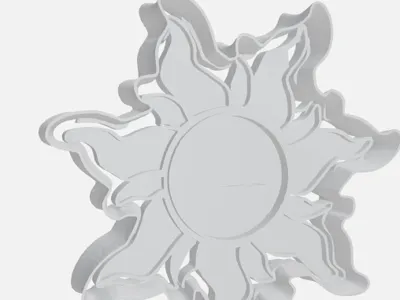 Tangled cookie cutter