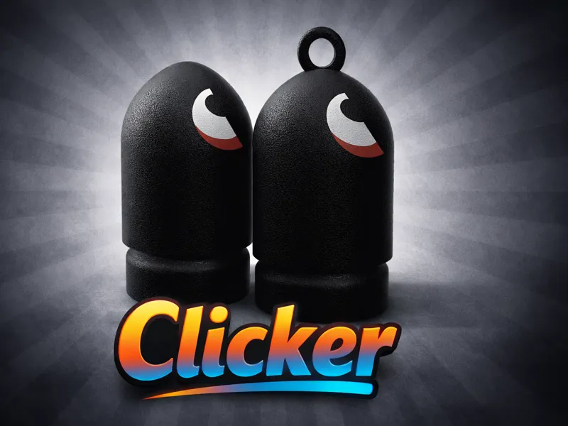 Clicker Keychain Toy – Satisfying Pocket Clicker