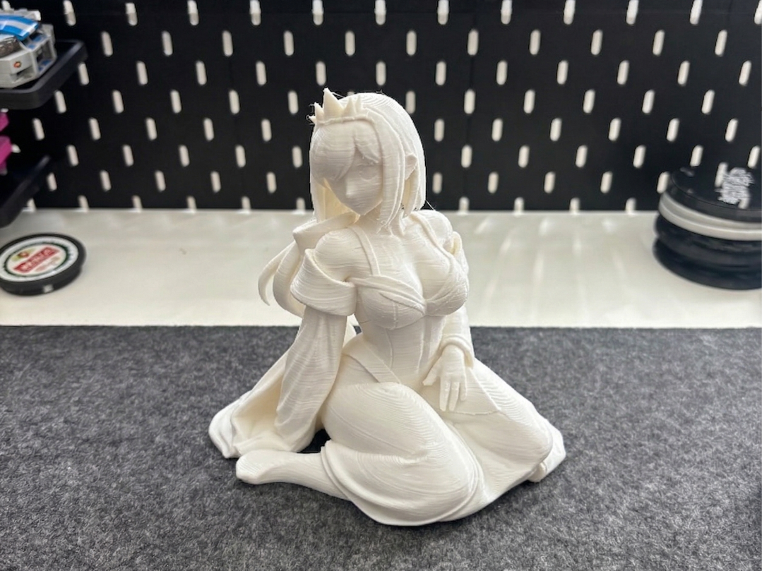 Fantasy Princess Statue - Elegant Sitting Pose