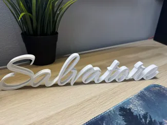 Scritta Salvatore 