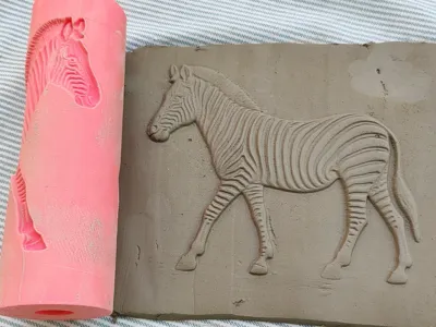 Texture Roller – Zebra Stride