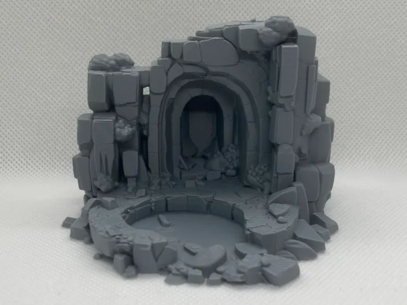 The Cave - Miniature Fantasy Tabletop Scenery DnD