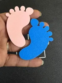 Décoration de gâteau pied de bébé — photo 4