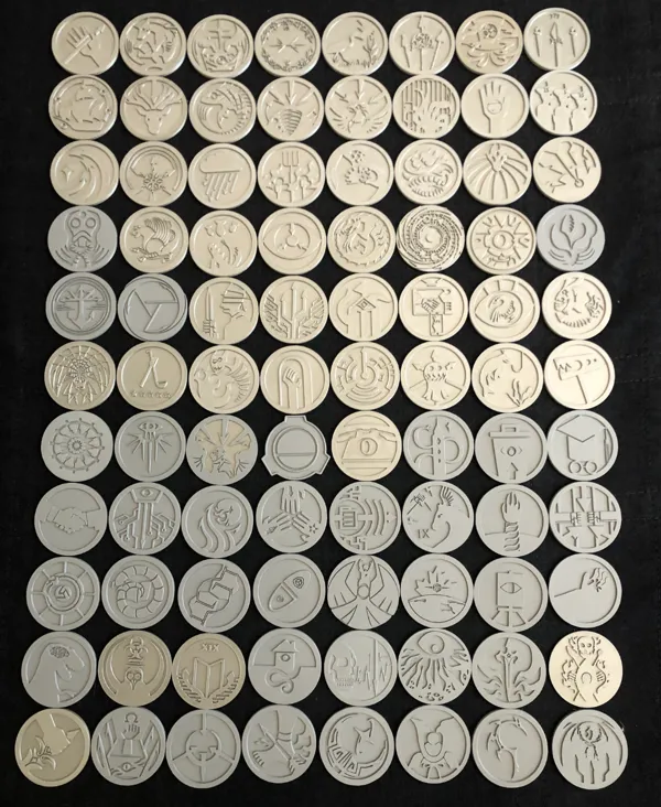 Insignes des groupes d'intervention mobiles SCP (partie 2/2)