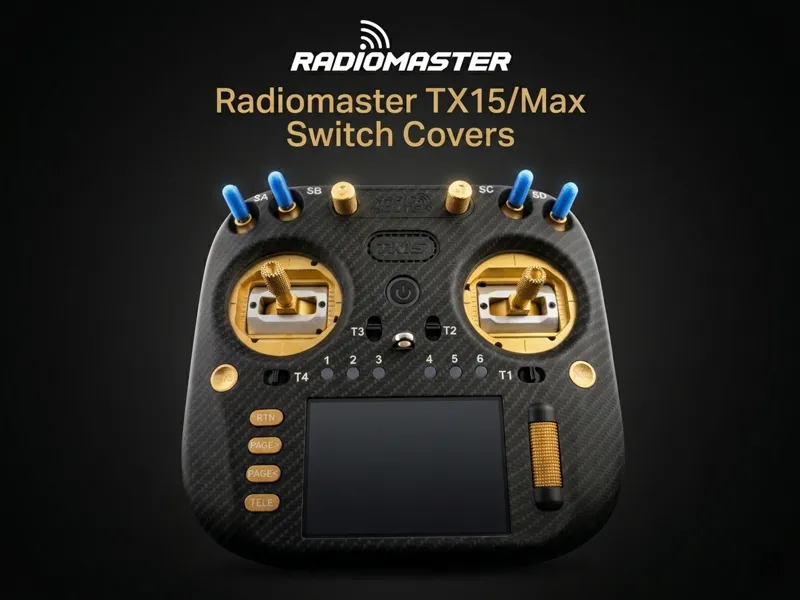 Radiomaster TX15 / TX15 Max TPU Switch Covers