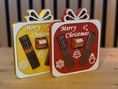 Small gift box for chocolate