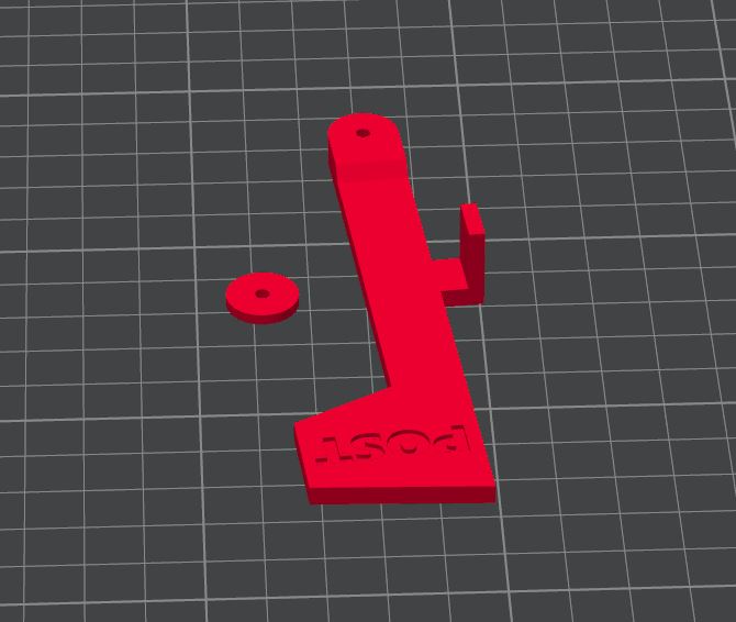 Miniatura 2 do modelo 3D Briefkastenflagge